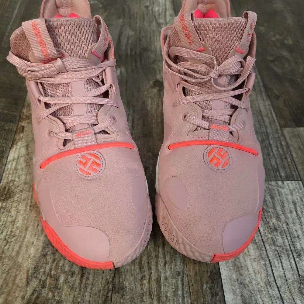 Adidas HARDEN Vol. 6 Pink Wonder Mauve Sneakers Shoes Size 10 1/2